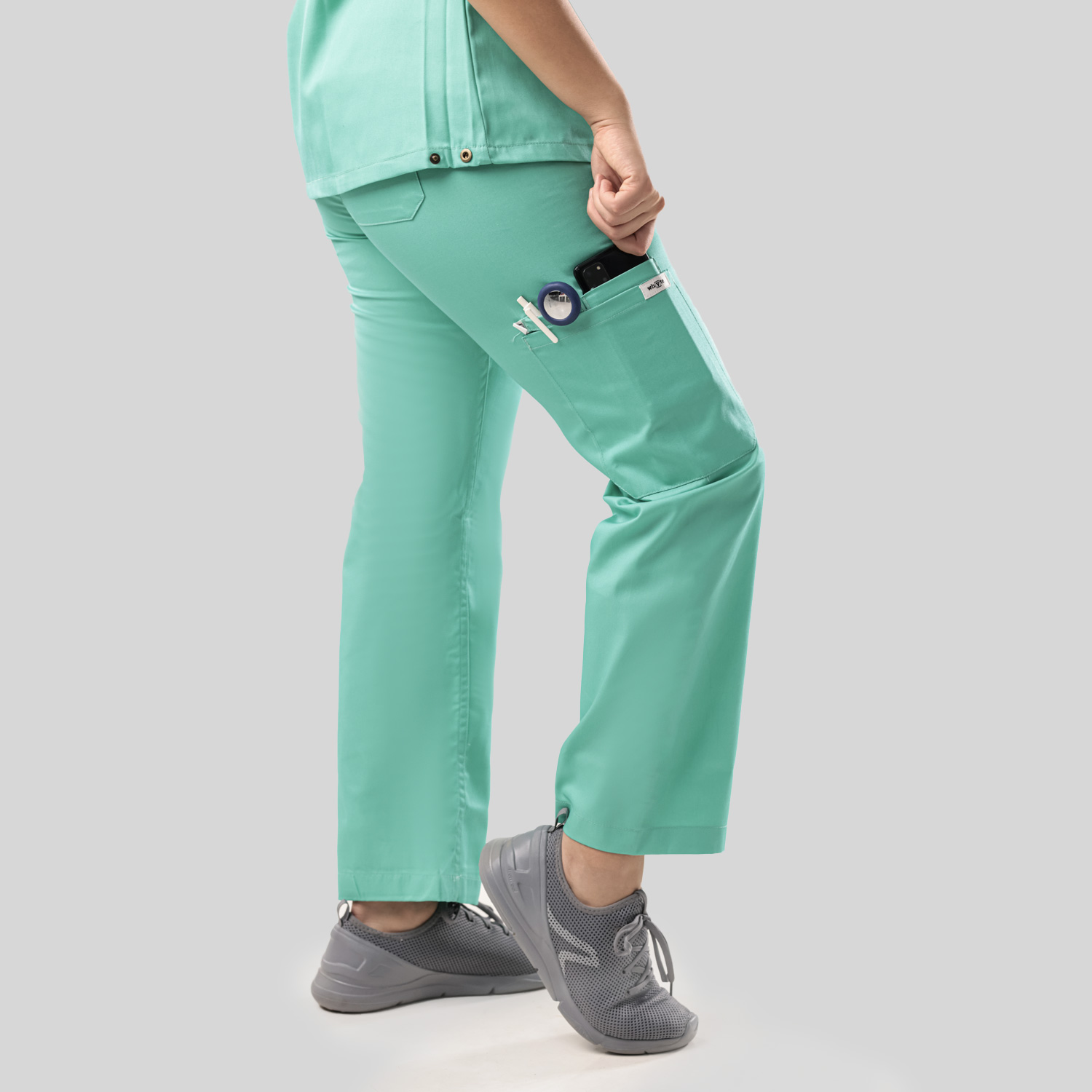 classic edition-2.0- mint green- pant-3 pockets
