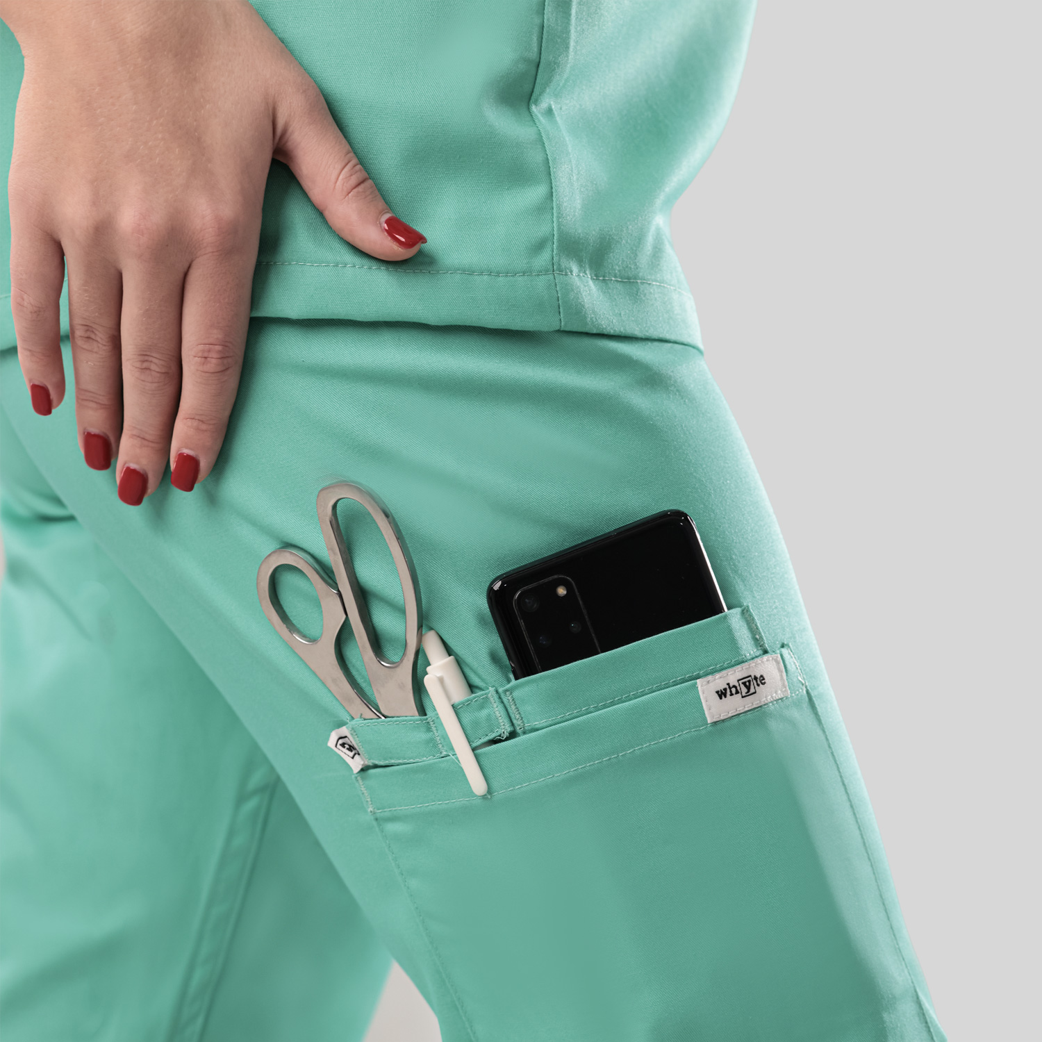 classic edition-2.0- mint green- pant-3 pockets